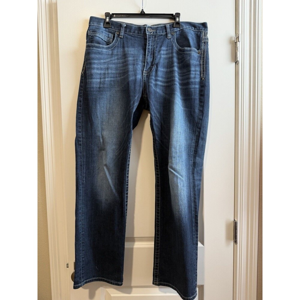 BKE Tyler Straight Leg Jeans Men's 36R Blue Medium Wash Denim